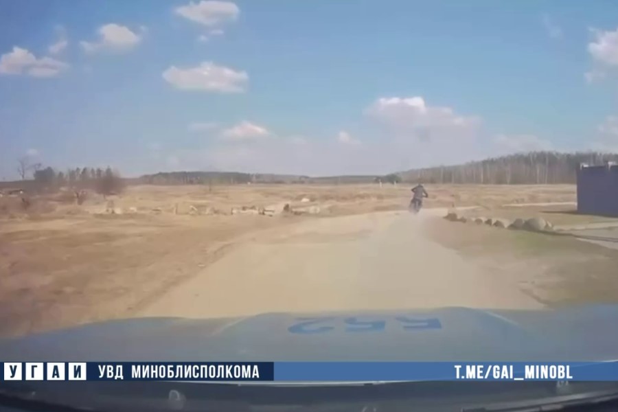 В Пристоличье задержан водитель мотоцикла без прав