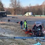 В лобовой аварии на Минщине погибли два человека