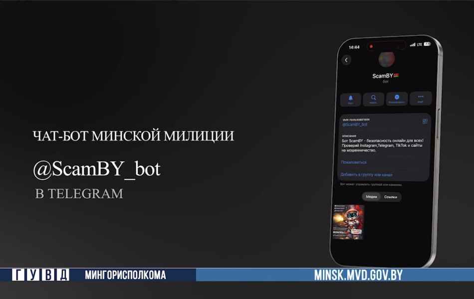 Теперь каждый может защитить себя от мошенников: ГУВД представило новый чат-бот для проверки интернет-ресурсов