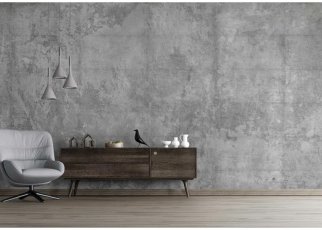 Как сочетать обои под штукатурку с потолочным плинтусом 7 правил дизайна