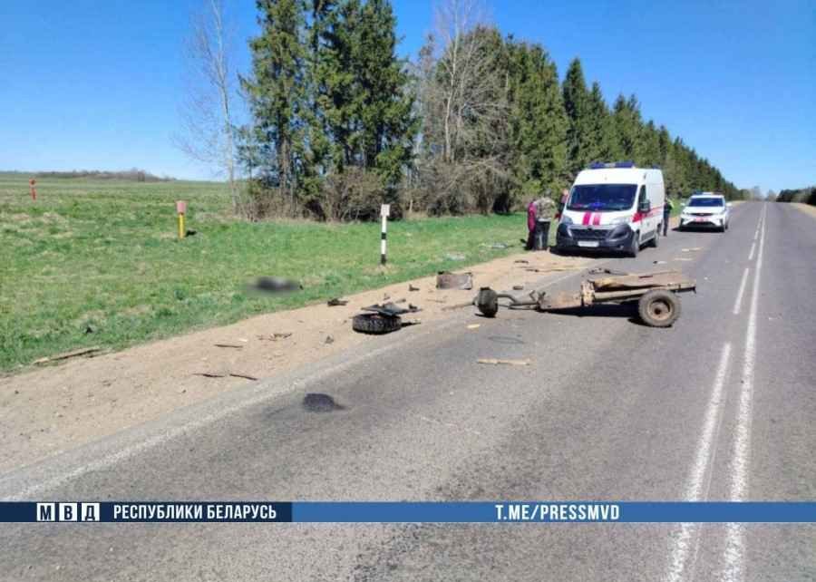 В Молодечненском районе авария с двумя погибшими