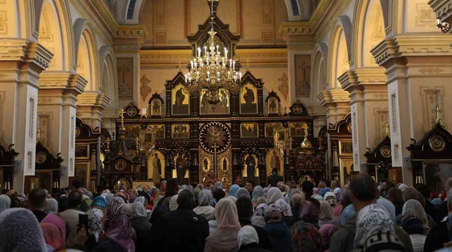 Коложские торжества в Гродно собрали тысячи верующих