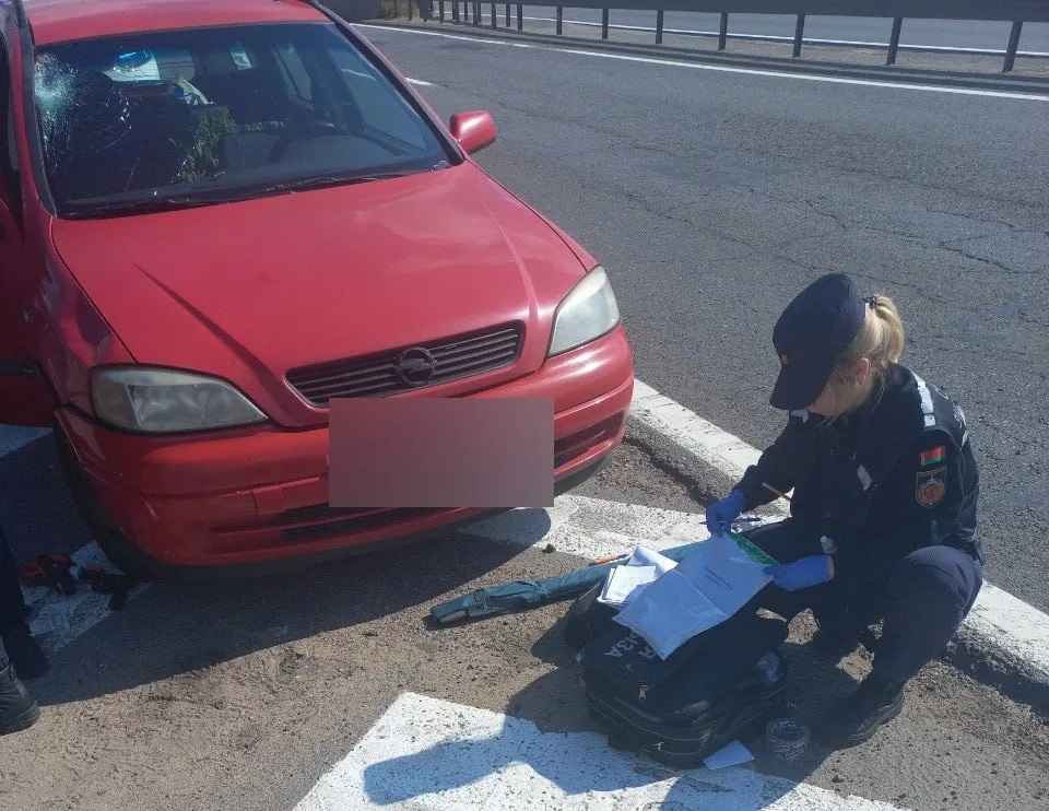 В Минском районе водитель сбил инспектора ГАИ, ведется расследование