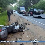 В аварии под Минском погиб мотоциклист