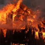 В Любаньском районе на пожаре сгорел мужчина