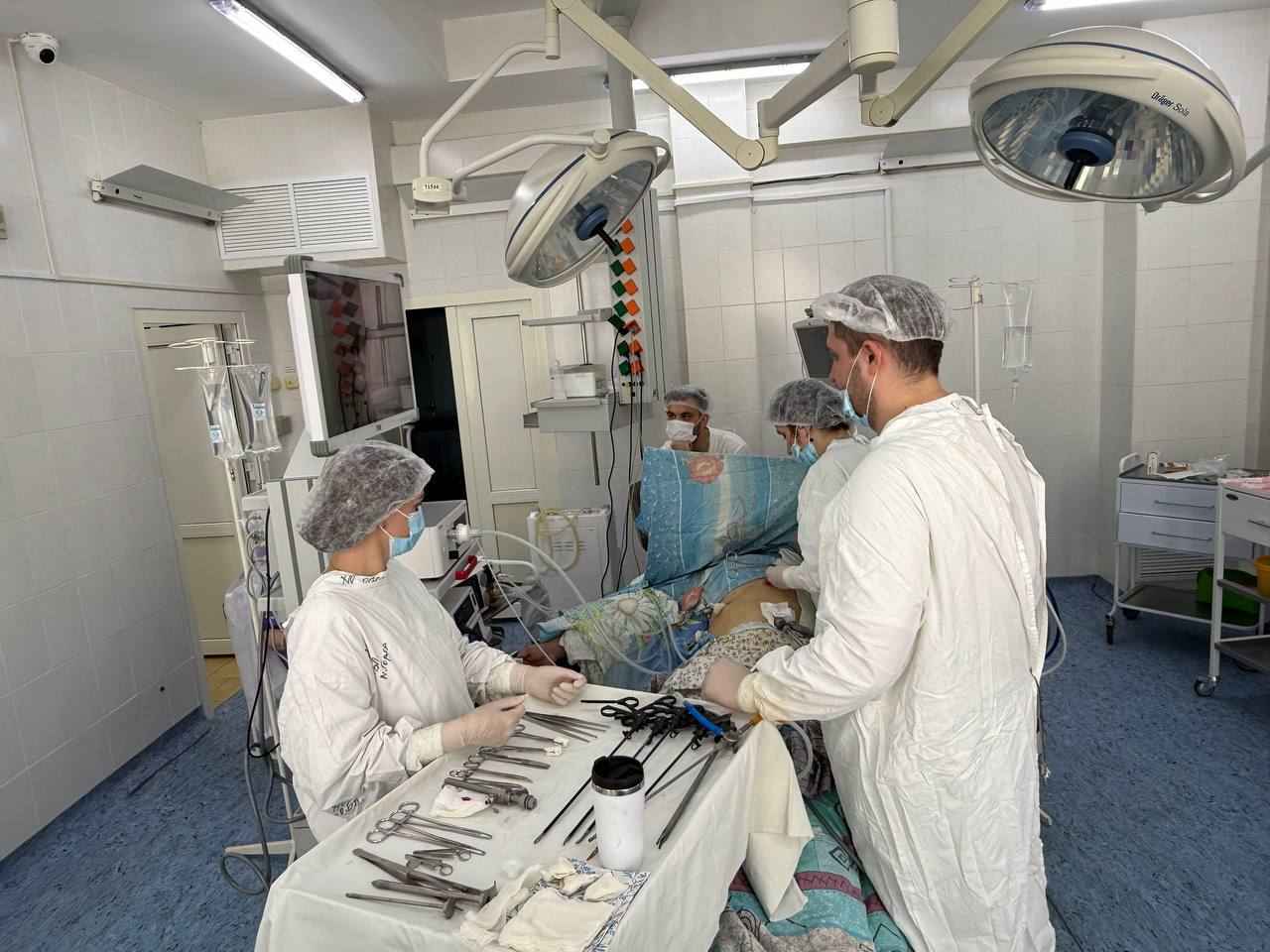Марьиногорская ЦРБ: новый уровень медицины – старт лапароскопических операций