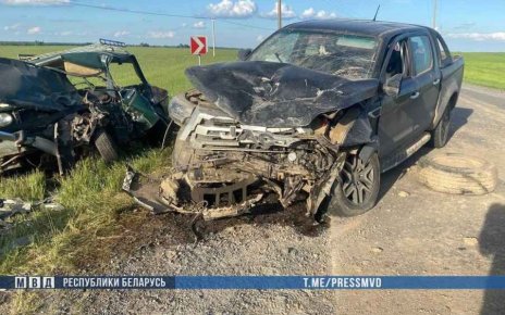 В аварии на Гомельщине погибли два человека