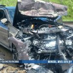 Лобовое ДТП на трассе «Минск-Витебск»: водитель BMW погиб, пассажиры Audi госпитализированы