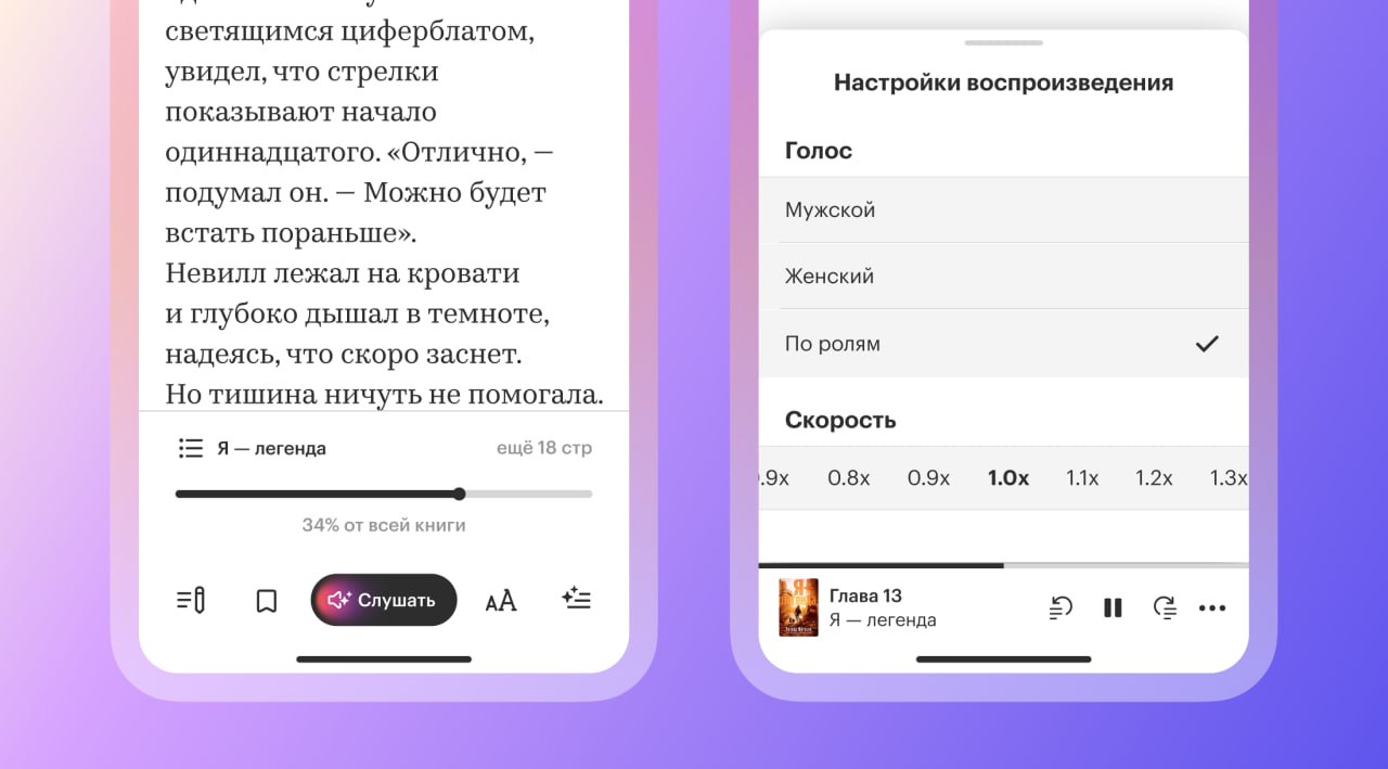 Белорусам в Яндекс Книгах стала доступна озвучка по ролям Белорусам в Яндекс Книгах стала доступна озвучка по ролям