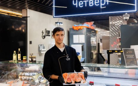 Рыбный островок «Четверг» с морепродуктами и готовыми блюдами пришел в Green