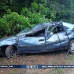 В Полоцком районе в аварии погиб молодой водитель