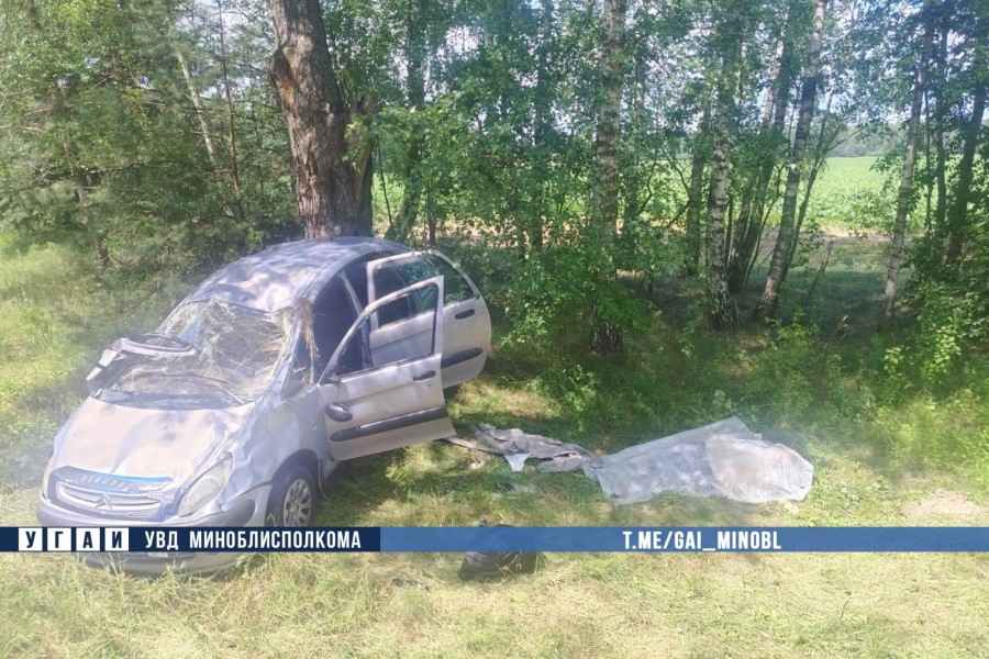 В аварии под Столбцами погибла пассажирка Citroen В аварии под Столбцами погибла пассажирка Citroen