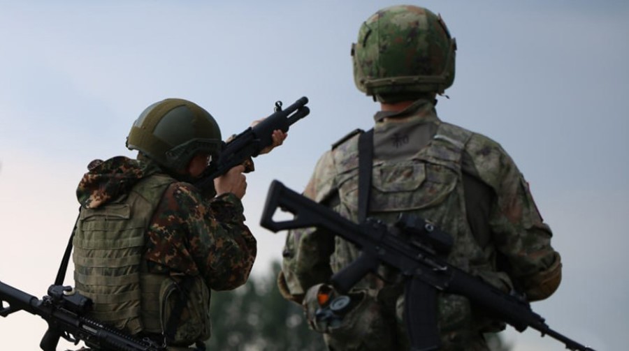 Белорусские и китайские военные отрабатывают штурмовые действия на учении «Стремительный орел — 2026»