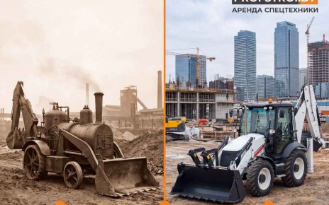 История экскаватора-погрузчика: как появилась универсальная строительная машина