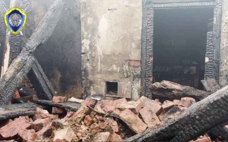 В Петриковском районе на пожаре сгорели два человека