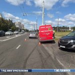 В Сухарево авария - таксист подрезал маршрутку В Сухарево ДТП - такси подрезало маршрутку