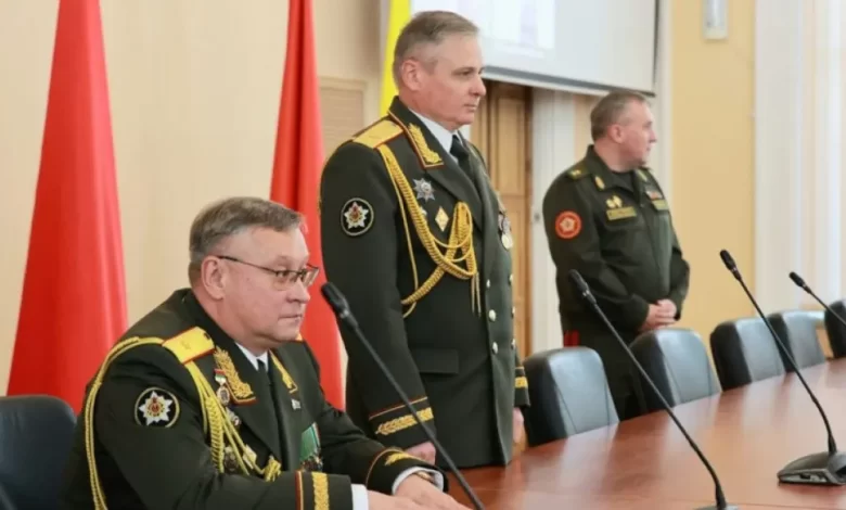 Новый начальник Генштаба представлен личному составу Вооруженных Сил Беларуси