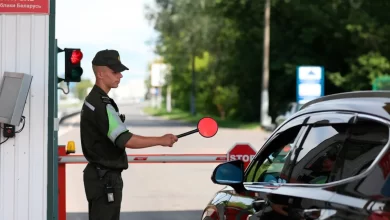 Сотни машин ожидают выезда из Беларуси в ЕС