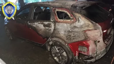 Задержан подозреваемый за поджог автомобилей на паркинге в Минске