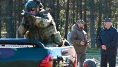 Лукашенко ознакомился с подготовкой ополченцев на севере Беларуси